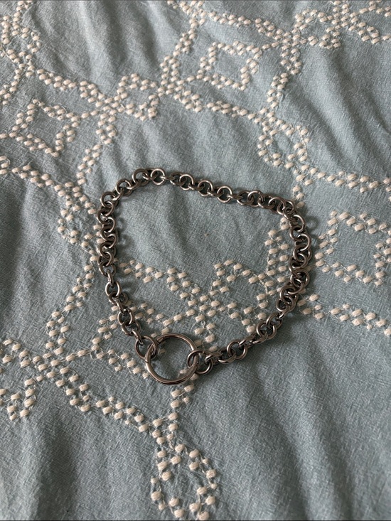 Maison Miru Jewelry - Maison Miru Bubble chain statement necklace, stainless steel